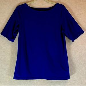 CHADWICK’S REAL COMFORT- Royal Blue Top